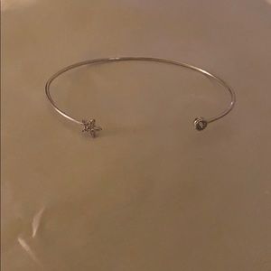 🔥New! Dainty Rhinestone Star and Ball Bangle🔥